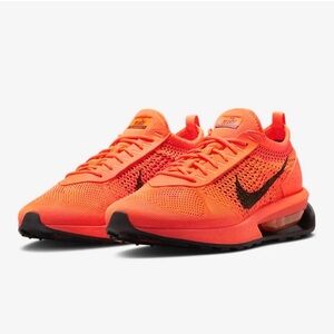Nike Air Max Flyknit Racer Next Nature Orange Black - FD0762-800 Size 8
